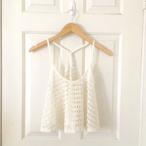 Victoria’s Secret Coverup Crop Tank Top